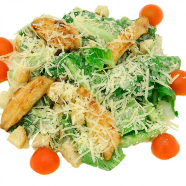Салат Цезарь с курицей